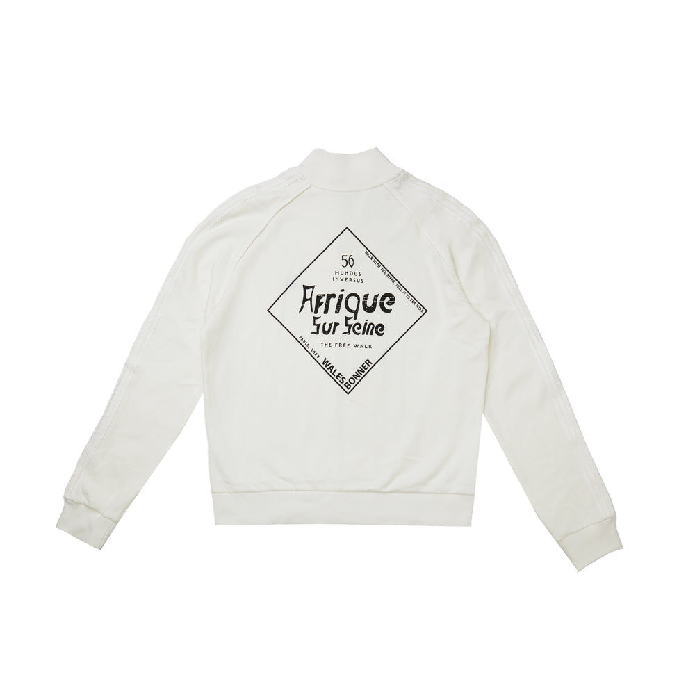 Wales Bonner Wander Track Top In Ivory - CNTRBND