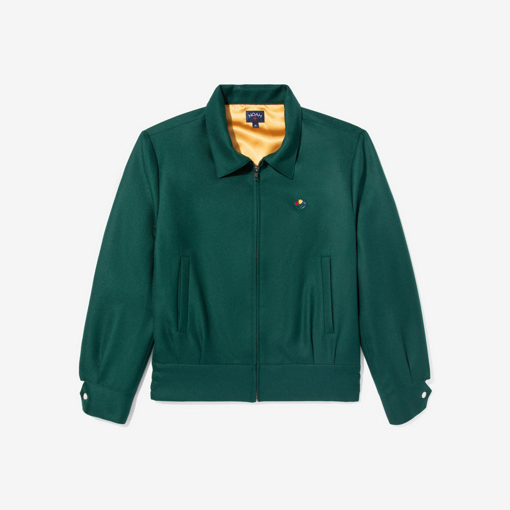 Noah Solid Ricky Jacket In Green - CNTRBND