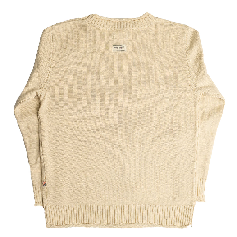 Honor The Gift HTG Pack Sweater In Cream - CNTRBND