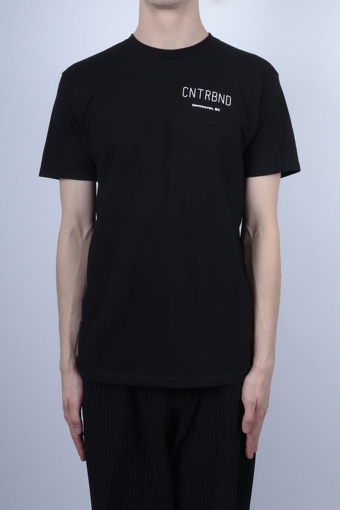 CNTRBND VANCOUVER City Tee In Black - CNTRBND