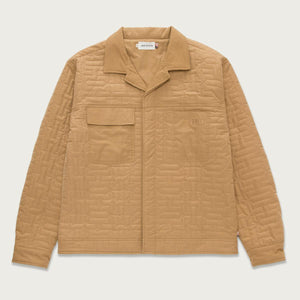 Honor The Gift Quilted Jacket In Khaki - CNTRBND