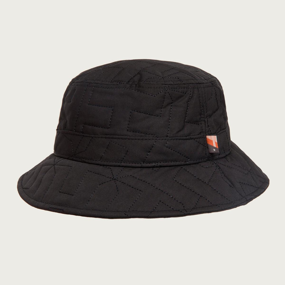 Honor The Gift Quilted Bucket Hat In Black - CNTRBND