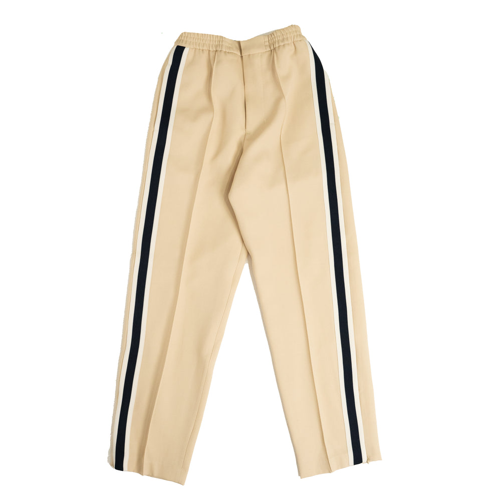 
                
                    Load image into Gallery viewer, AMI Ribbon Trousers In Cream - CNTRBND
                
            