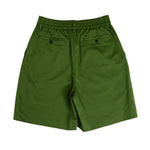 AMI Elasticated Waist Shorts In Green - CNTRBND