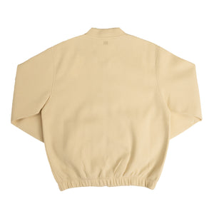 
                
                    Load image into Gallery viewer, AMI Zipped Bomber Jacket In Vanilla - CNTRBND
                
            