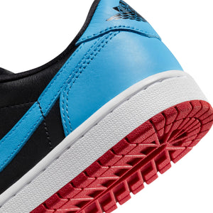 
                
                    Load image into Gallery viewer, Wmns Air Jordan 1 Low OG In Black/Dk Powder Blue-Gym Red - CNTRBND
                
            