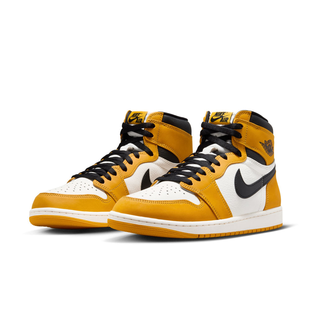 
                
                    Load image into Gallery viewer, Air Jordan 1 Retro High OG In Yellow Ochre/Black - CNTRBND
                
            