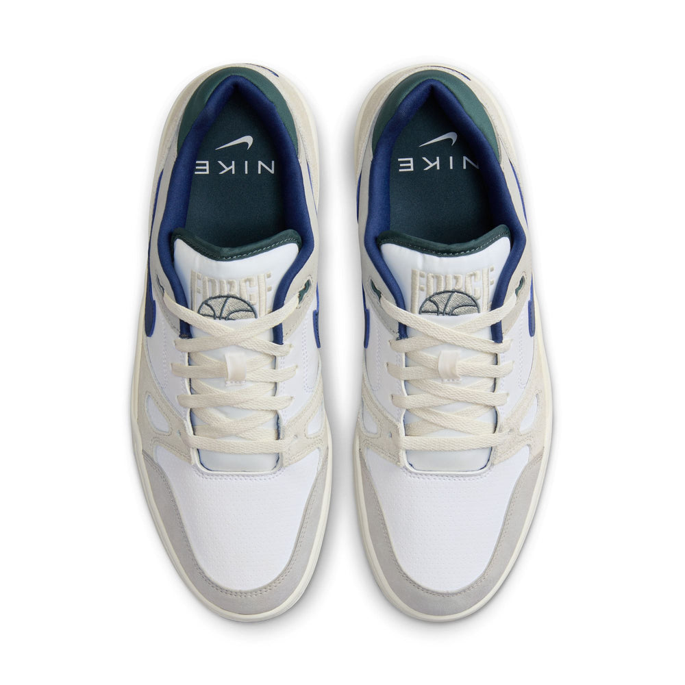 Nike Full Force Low In White/Midnight Navy - CNTRBND