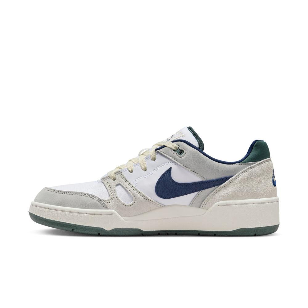 Nike Full Force Low In White/Midnight Navy - CNTRBND