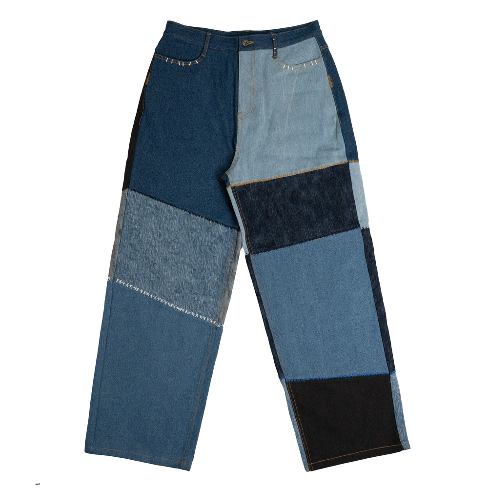 
                
                    Load image into Gallery viewer, Ader Error Edisav Jeans In Blue - CNTRBND
                
            
