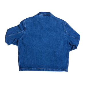 
                
                    Load image into Gallery viewer, AMI De Coeur Denim Jacket In Blue - CNTRBND
                
            