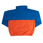 Awake NY 3M Logo Zip Up Shell In Blue/Orange - CNTRBND