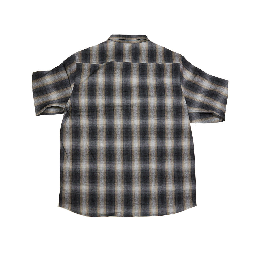 
                
                    Load image into Gallery viewer, Blue Sky Inn Flannel Check L/S Shirt In Black/Grey - CNTRBND
                
            