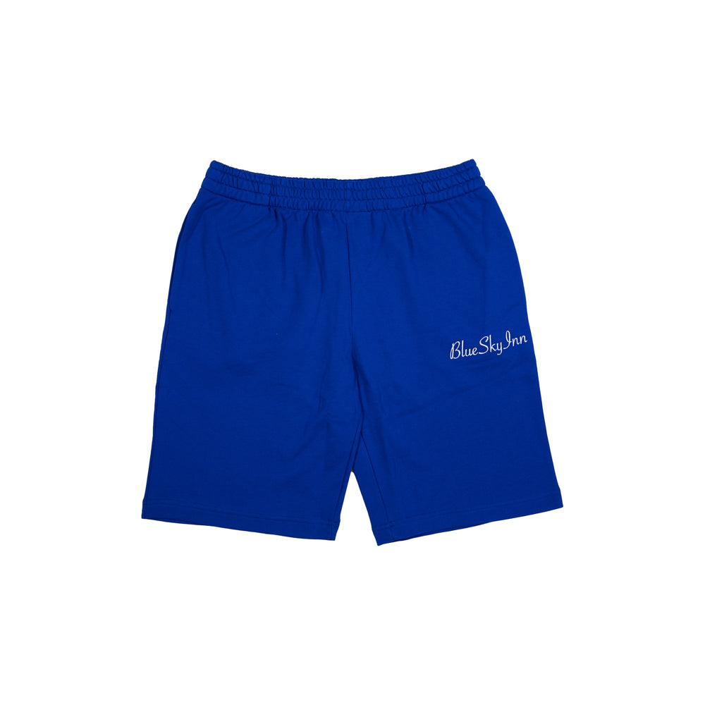 Blue Sky Inn Logo Shorts In Royal Blue - CNTRBND