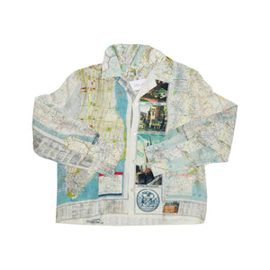 
                
                    Load image into Gallery viewer, BODE New York City Map L/S Shirt In Cream - CNTRBND
                
            