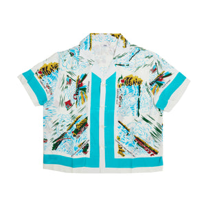 
                
                    Load image into Gallery viewer, BODE Niagara Souvenir S/S Shirt In White - CNTRBND
                
            