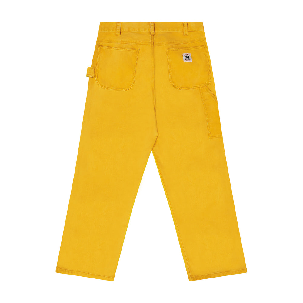 BODE Knolly Brook Twill Trousers In Yellow - CNTRBND