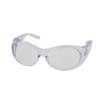 Courreges Hybrid 01 Sunglasses In Transparent - CNTRBND