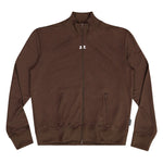 Courreges Interlock Track Jacket In Chocolate - CNTRBND