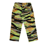 ERL Rave Camo Cargo Pants In Green - CNTRBND