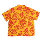 ERL Tropical Flowers S/S Shirt In Yellow - CNTRBND
