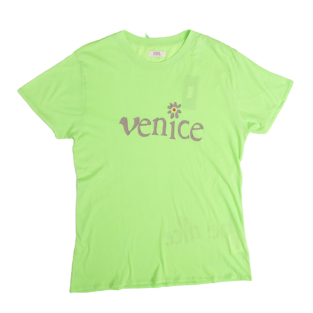 ERL Venice T-Shirt In Neon Green - CNTRBND