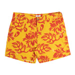 ERL Tropical Flowers Shorts In Yellow - CNTRBND