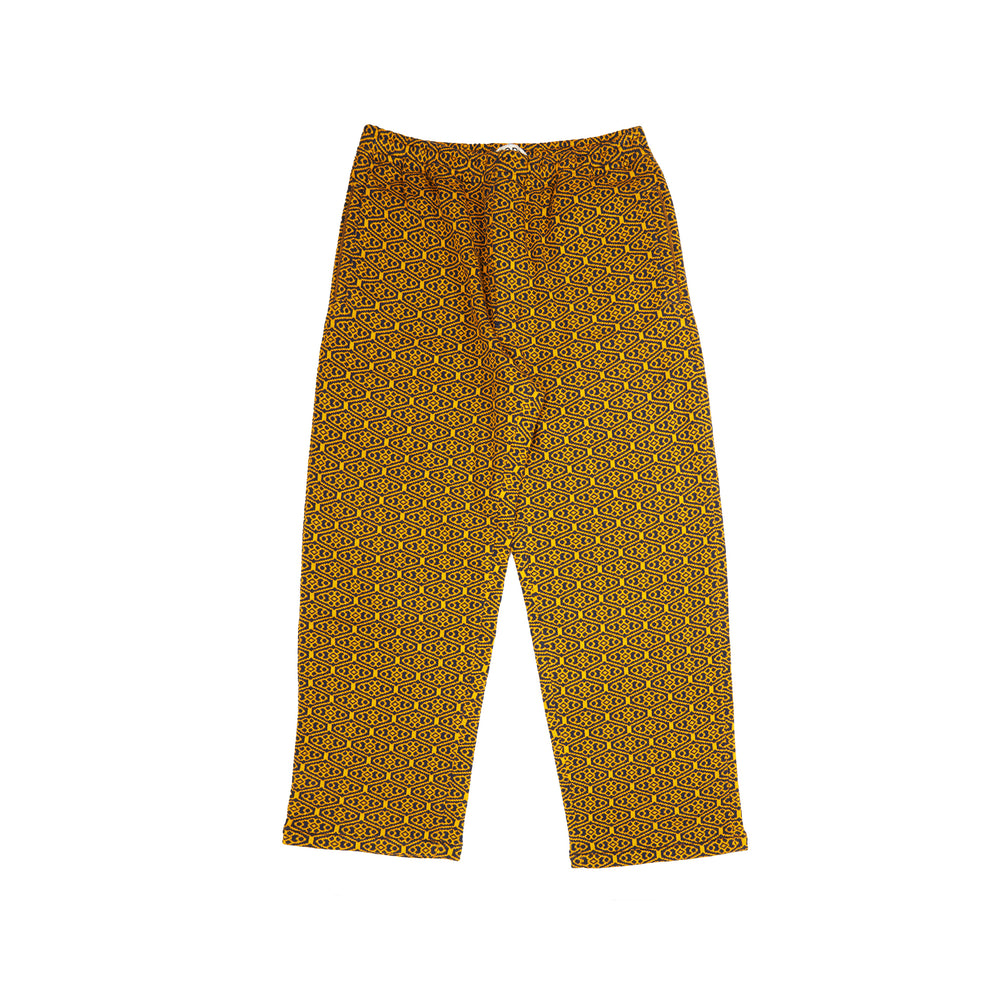 
                
                    Load image into Gallery viewer, BODE Crescent Jacquard Jogger In Gold - CNTRBND
                
            