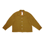 BODE Crescent Jacquard Louie Shirt In Gold - CNTRBND