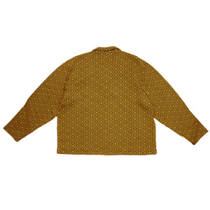 BODE Crescent Jacquard Louie Shirt In Gold - CNTRBND