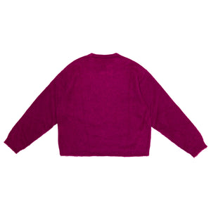 ERL Kiss Mohair Sweater In Fuscia - CNTRBND