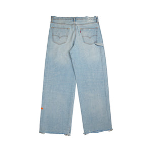
                
                    Load image into Gallery viewer, ERL x Levi&amp;#39; Stay Loose Denim In Blue - CNTRBND
                
            