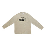 ERL For Rent Sweater In White - CNTRBND