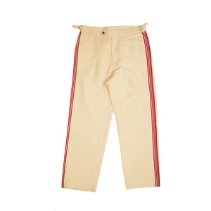 
                
                    Load image into Gallery viewer, BODE Beaded Stria Trousers In Cream - CNTRBND
                
            