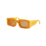 Jacquemus Les Lunettes Tupi Sunglasses In Yellow - CNTRBND