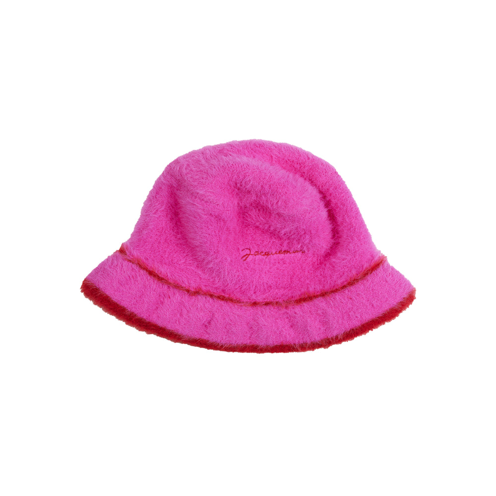 
                
                    Load image into Gallery viewer, Jacquemus Le Bob Neve Hat In Pink - CNTRBND
                
            