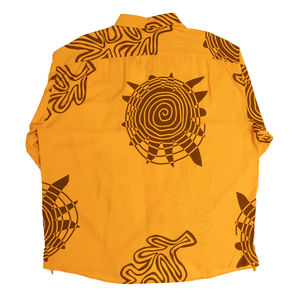 
                
                    Load image into Gallery viewer, Jacquemus La Chemise Simon Sun Shirt In Orange - CNTRBND
                
            