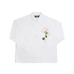 Jacquemus La Chemise Baou Rose Shirt In White - CNTRBND