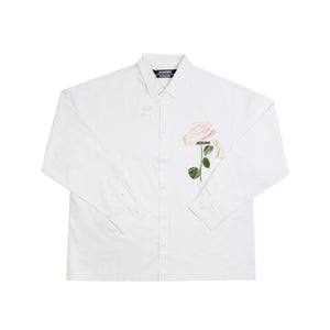 
                
                    Load image into Gallery viewer, Jacquemus La Chemise Baou Rose Shirt In White - CNTRBND
                
            