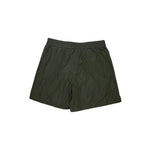 JIL SANDER Double Layer Logo Shorts In Army Green - CNTRBND