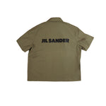 JIL SANDER Logo Lightweight Jacket In Khaki - CNTRBND