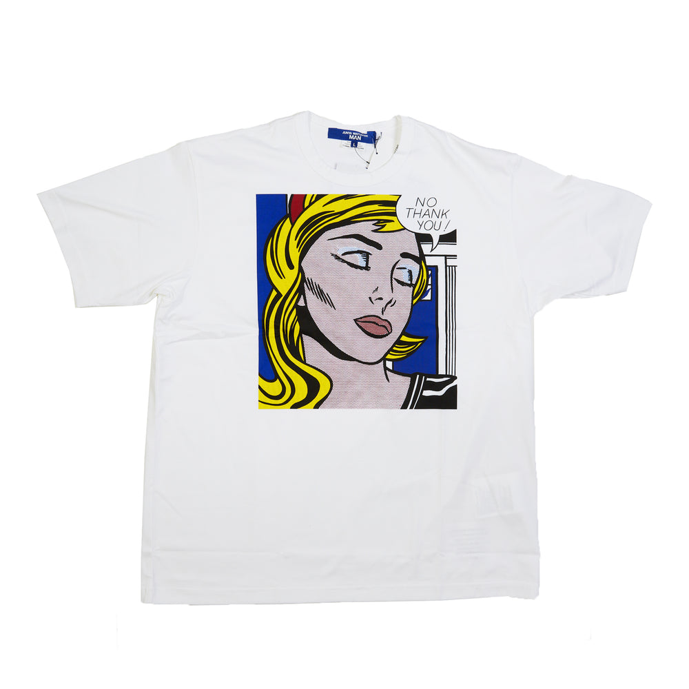 
                
                    Load image into Gallery viewer, Junya Watanabe Roy Lichtenstein Print T-Shirt In White - CNTRBND
                
            