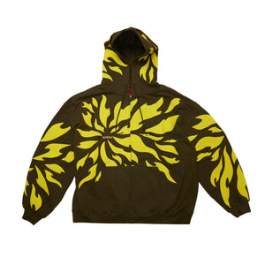 
                
                    Load image into Gallery viewer, KUSIKOHC Fragment Hoodie In Olive - CNTRBND
                
            