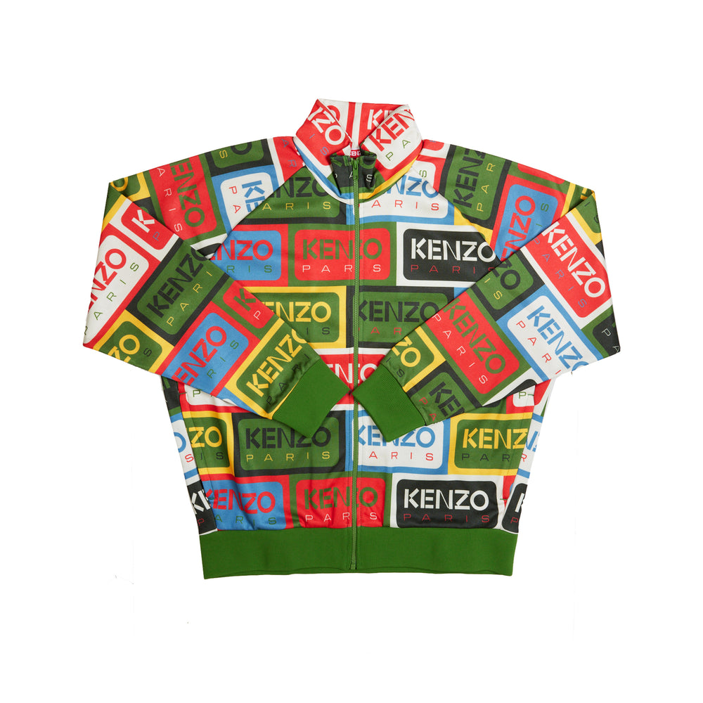 
                
                    Load image into Gallery viewer, KENZO Label Track Jacket In Multi - CNTRBND
                
            