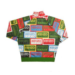 
                
                    Load image into Gallery viewer, KENZO Label Track Jacket In Multi - CNTRBND
                
            