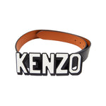 KENZO Large Logo Belt In Black - CNTRBND