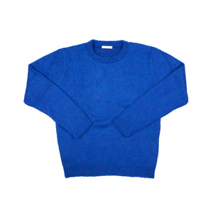 LEMAIRE Brushed Sweater In Electric Blue - CNTRBND