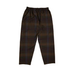 LEMAIRE Relaxed Pants In Khaki/Burgundy - CNTRBND