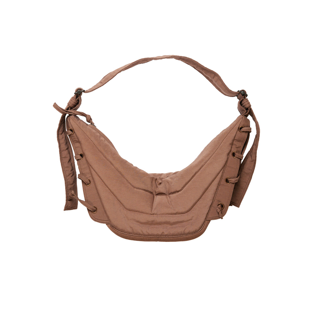 LEMAIRE Small Soft Game Bag In Dusty Rose - CNTRBND