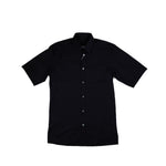 Maison Margiela Vented S/S Shirt In Black - CNTRBND